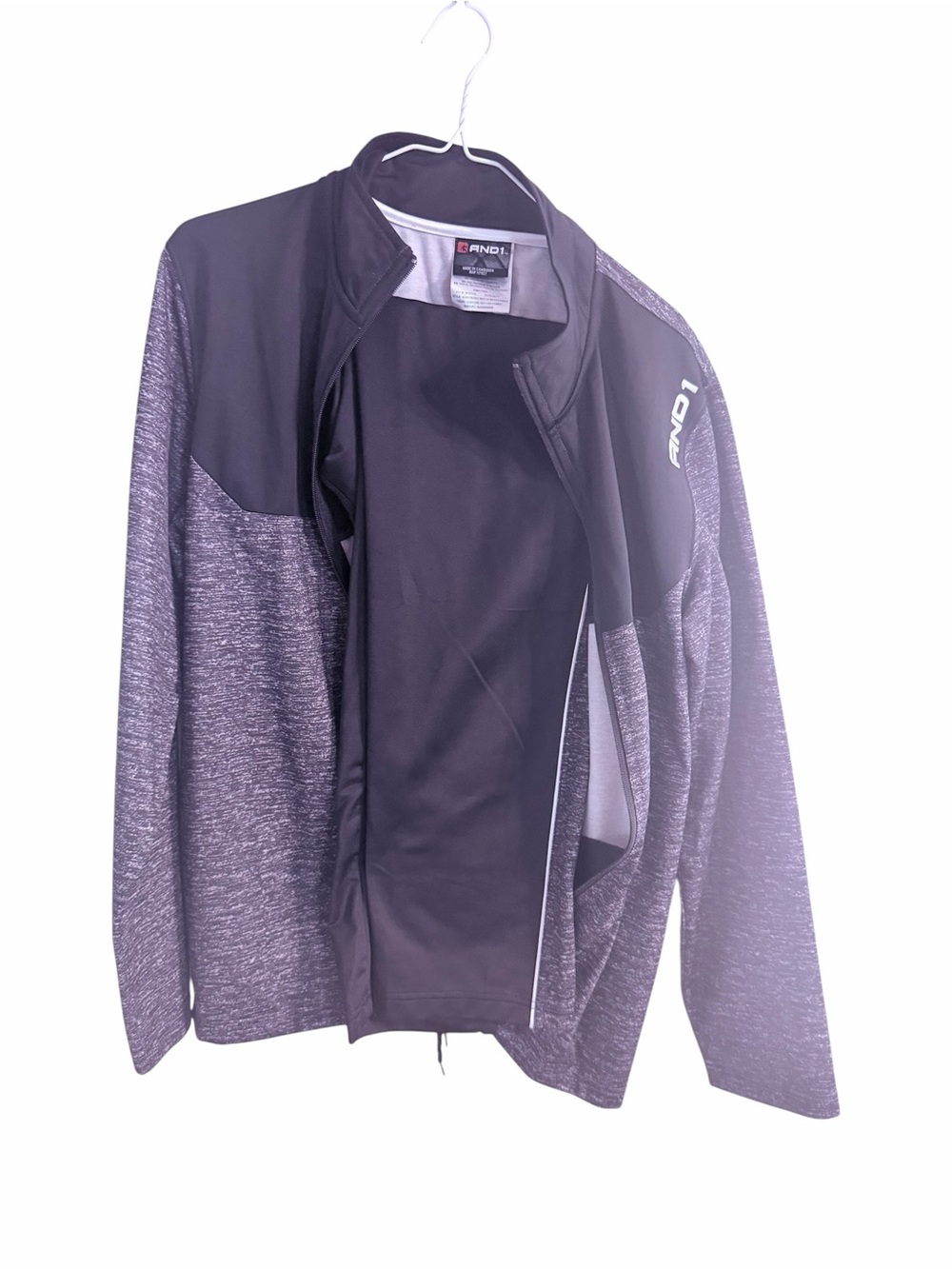 And1 Black and Gray Designer Athletic Suit (Pant & Jacket)